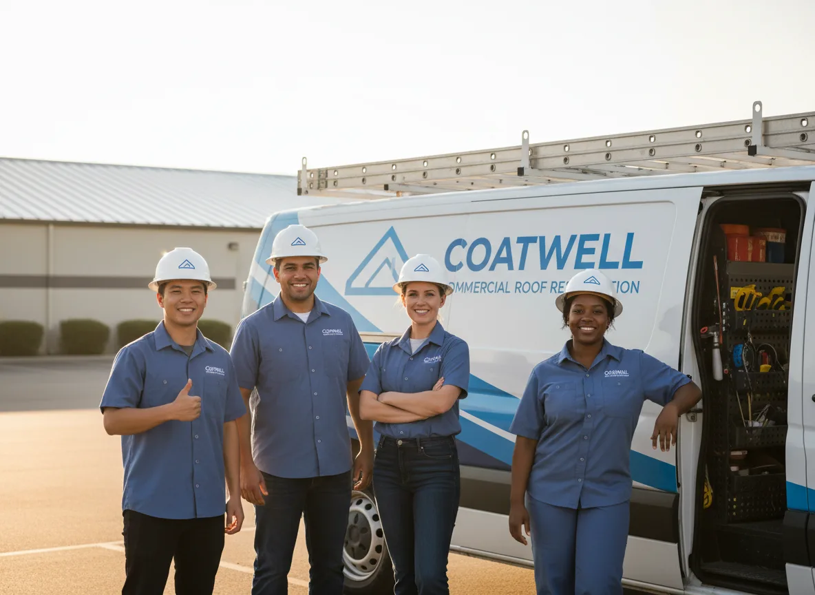 Commercial roof coating company in Elk, CA
